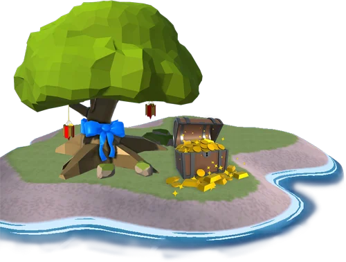 Middleground island left side